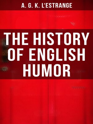 cover image of The History of English Humor